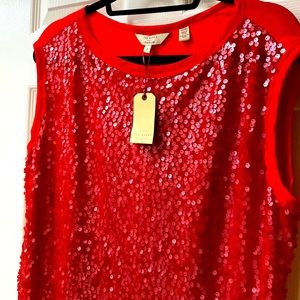 Ted Baker sequined top